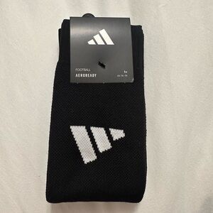 adidas Men's Black and White Athletic Socks